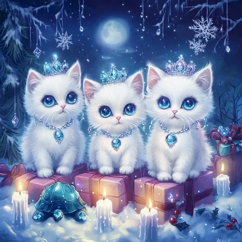 

GATYZTORY DIY Paint By Numbers Kits White Cat Animals Canvas Paint Handmade Gift Acrylic Paint Paintings Art Supplies Decor For