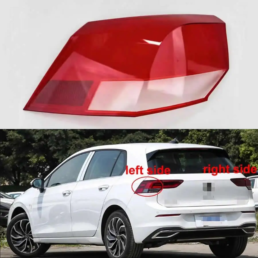

Для Volkswagen VW Golf 8 2021-2022: Накладка на задний фонарь (нижняя комплектация), внешняя крышка заднего фонаря, маска задних стоп-сигналов, плексиглас