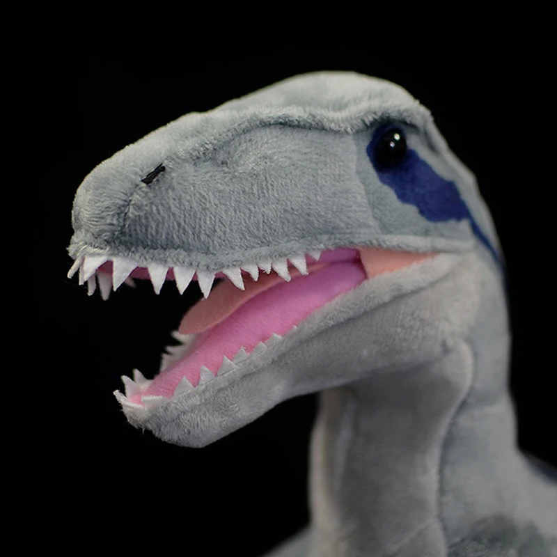 Simulation Reallife Velociraptor Plüsch Spielzeug Weiche Kuscheltiere Modell Realistische Cartoon Puppe Für Kinder Jungen Weihnachten Geschenke