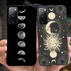 Fashion Moon Phone Case For Samsung Galaxy S20 FE 4G 5G Soft Silicon Protective Cover For Samsung S20fe S 20FE SM-G780 G781B
