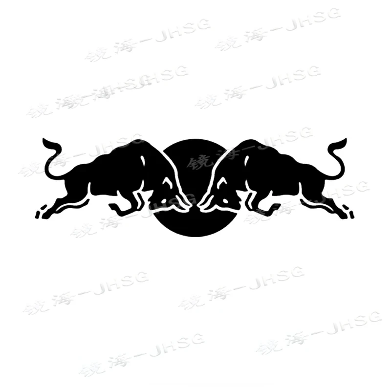 Bull Stickers, Die-cut Vinyl Stickers, Various Sizes of Car Stickers, Body Bumpers, Rear Windows, Waterproof Car Decorations