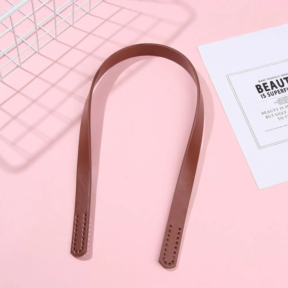 

New Fashion PU Leather Shoulder Bag Strap Detachable Core Stitching Bag Belt Handbag Band Handle Replacement Purse Handles