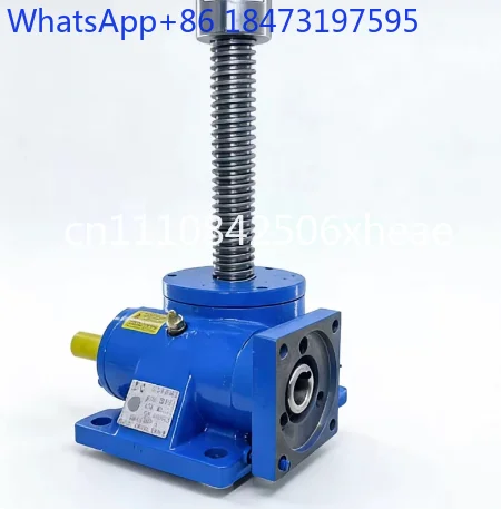 SWL Screw Jack Hand-Crank Electric Worm Gear Screw Lifter Worm Gear Reducer
