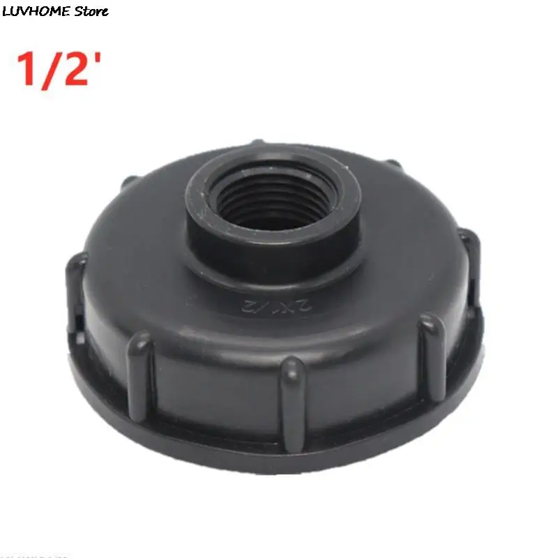 Encaixes de tanque Ibc duráveis, Tampa roscada grossa, Rosca fêmea para adaptador, 1/2 ", 3/4", 1 ", 60mm, S60X6