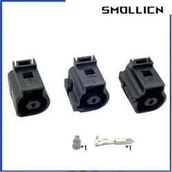 1 Set 1 Pin 1J0937081 1J0973701 1J0973701A Female Oil Pressure Sensor Connector Plug Horn Socket For Jetta Golf GTI Passat