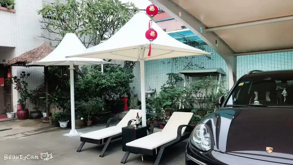 Chinese Heavy Duty Pagoda Canopy Garden Umbrella Parasol