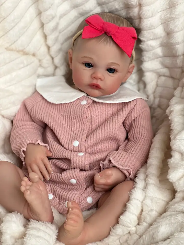 NPK 19inch Meadow Reborn Baby Doll Newborn Baby Size Real Picture