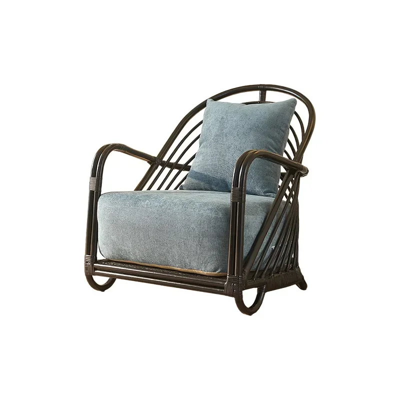 Balcony Armrest Back Chair Hotel B & B Sofa Chair Coffee Table
