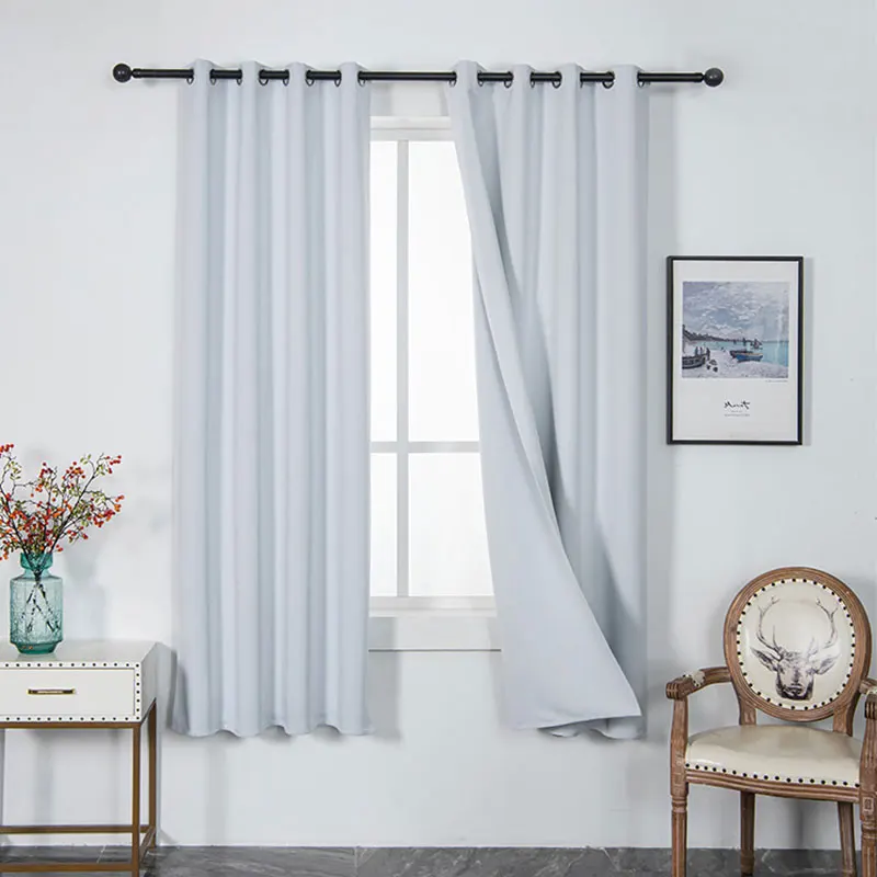 1 Panel Moder Curtains For Livingroom High Shaing Curtain90% For Blackout Bedroom Curtain Thick Blinds Drapes Door