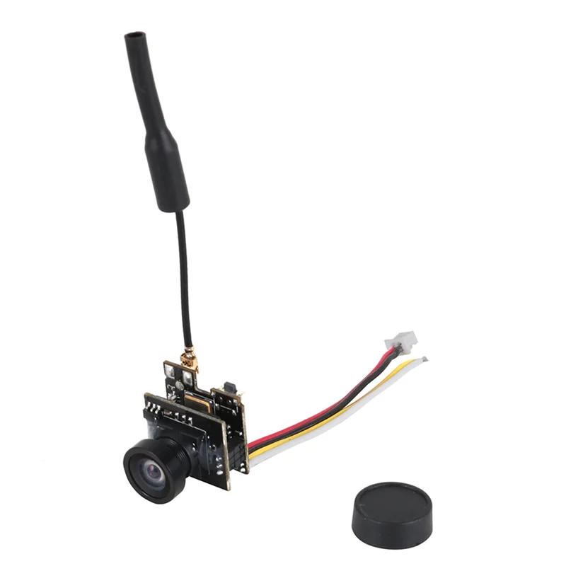 A99E-Mini telecamera FPV AIO 5.8G 25MW 40CH 800TVL Trasmettitore LST-S2 + Telecamera FPV con parti OSD per RC Racing Drone