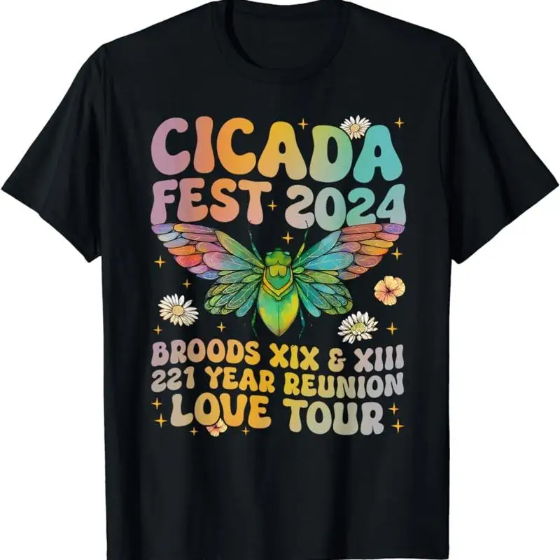 

Футболка Cicada Lover Fest 2024 Broods XIX XIII 221 лет воссоединения