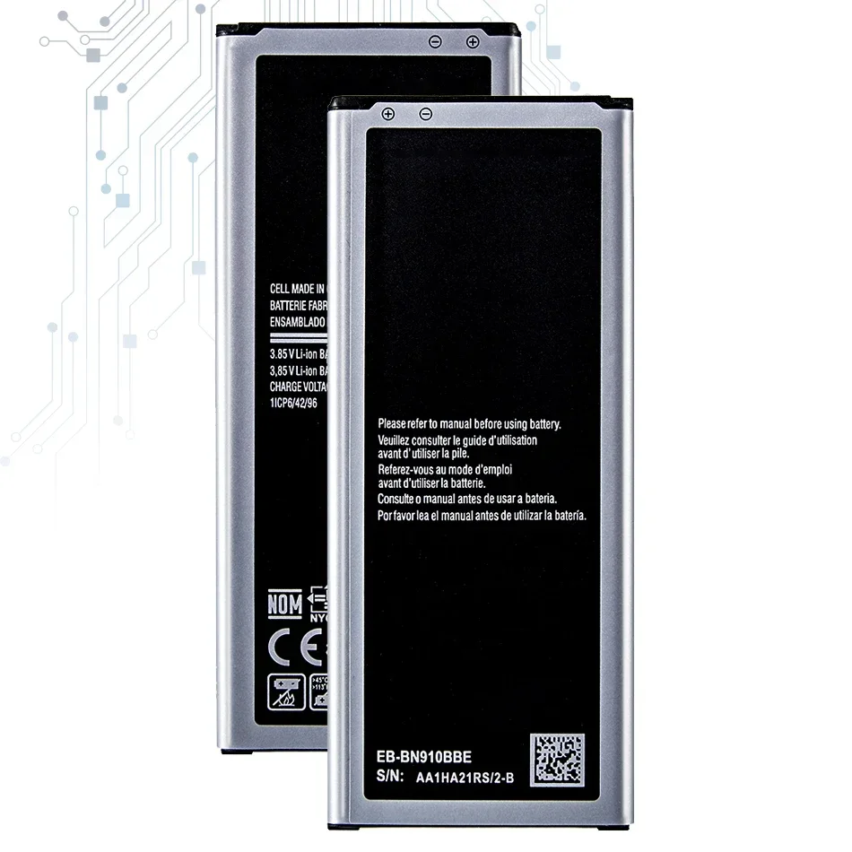 Battery for Samsung Galaxy Note 1 2 3 4 5 7 8 9 10 Plus/S2 S3 S4 S5 S6 S7 S8 S9 mini Edge Plus SM N910H i9300 i9305 G955F G950F