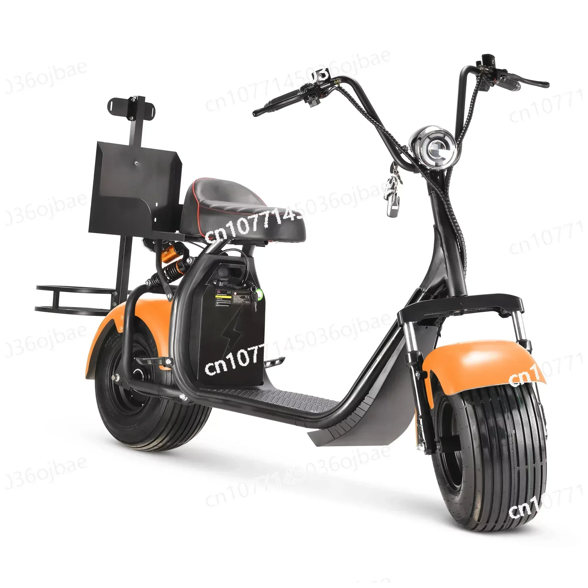 2000w Electric Golf Scooter 2 Seat Fat Tire Golf Carts Electric Motorcycle