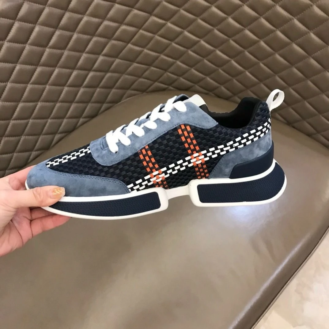 

2025 Men's Handmade Braided Lace Up Low Top Sneakers Minimalist Fashion Casual Daily Comfortable Versatile Street Shoes