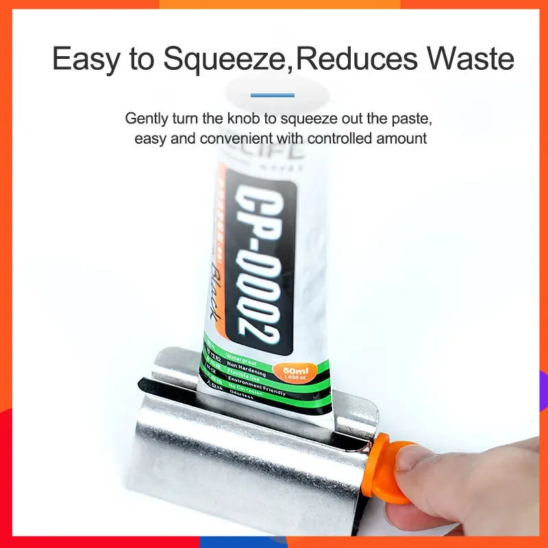 

Креативный дозатор-тюбик с поворотной ручкой для точного дозирования, прост в использовании, для организации на столешнице в ванной/кухне