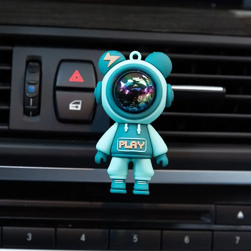 Car Air Outlet Perfume Cartoon Astronaut Air Conditioning Air Fresheners Car Aromatherapy For home room Car Interior Accessories