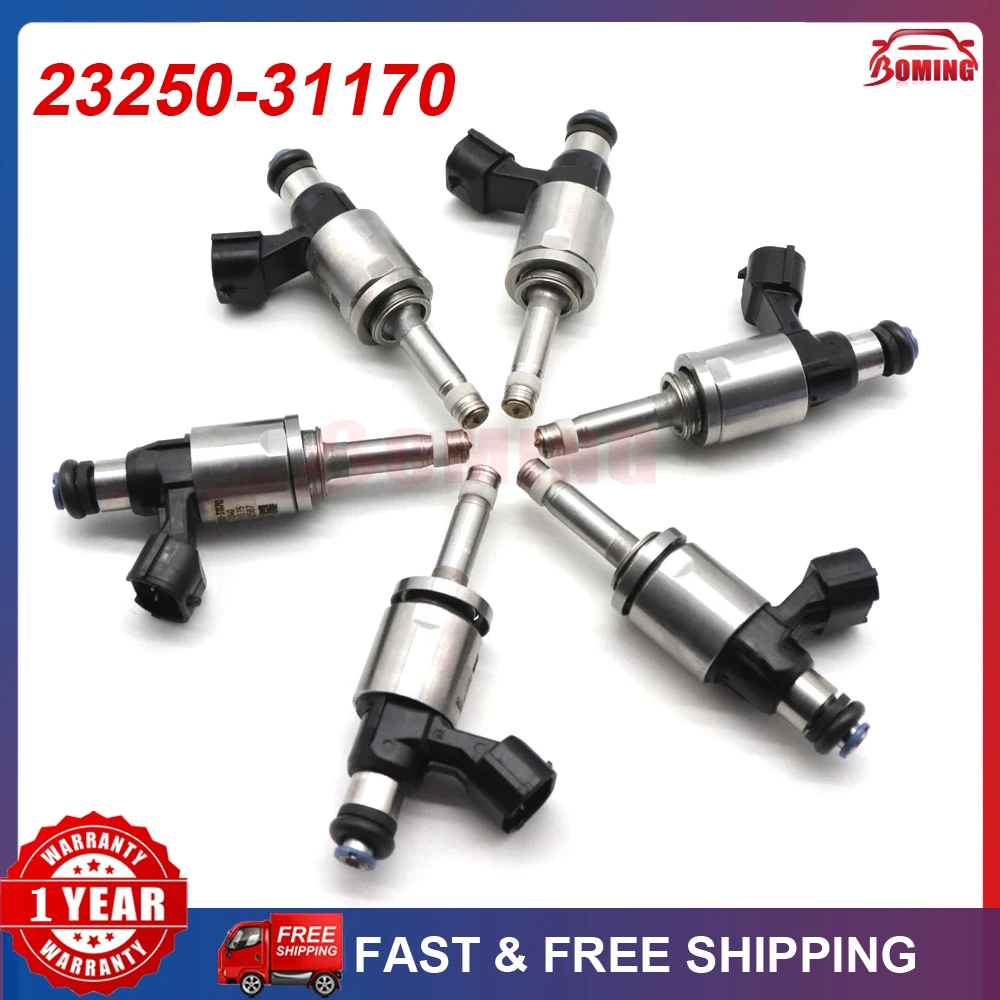 

New Car Fuel Injectors Nozzle 23250-31170 For Lexus ES350 GS350 IS350 LC500H LS500H RC300 RC350 RX350 RX450H 3.5L V6 2016-2019