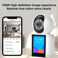 KERUI Wireless Camera with 2.8-inch Screen Baby Monitor 2MP WIFI PTZ IP Auto Tracking for Baby Kids Elders Home Security Protect