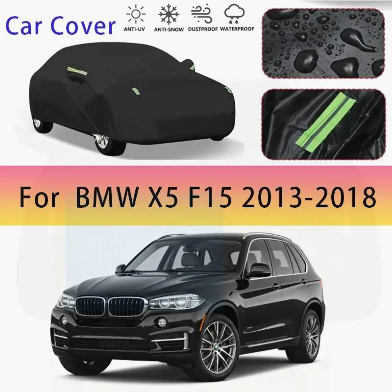 

For Outdoor Protection Waterproof for BMW X5 F15 2013 2018 Snow Sunshade Dustproof Exterior Accessories Car Covers