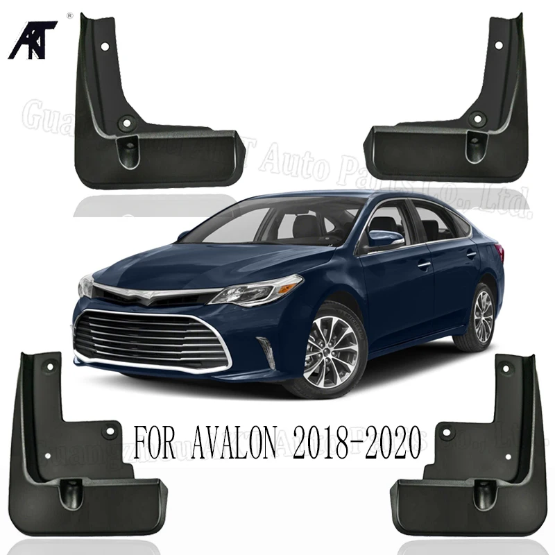 

NEW-4Pcs/Set Car Mud Flaps Front Rear Mudguards for Toyota Avalon 2018-2020 Splash Guards Fender Mudflaps Mud Flap