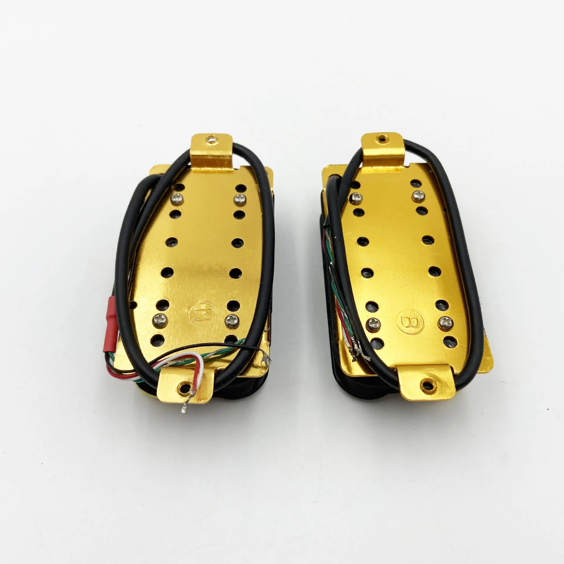 6-String Electric Guitar 4-Conductor Humbucker Pickup Set Double Coil Electric Guitar 50mm/52mm Pole Spacing Split-Coil Pickup