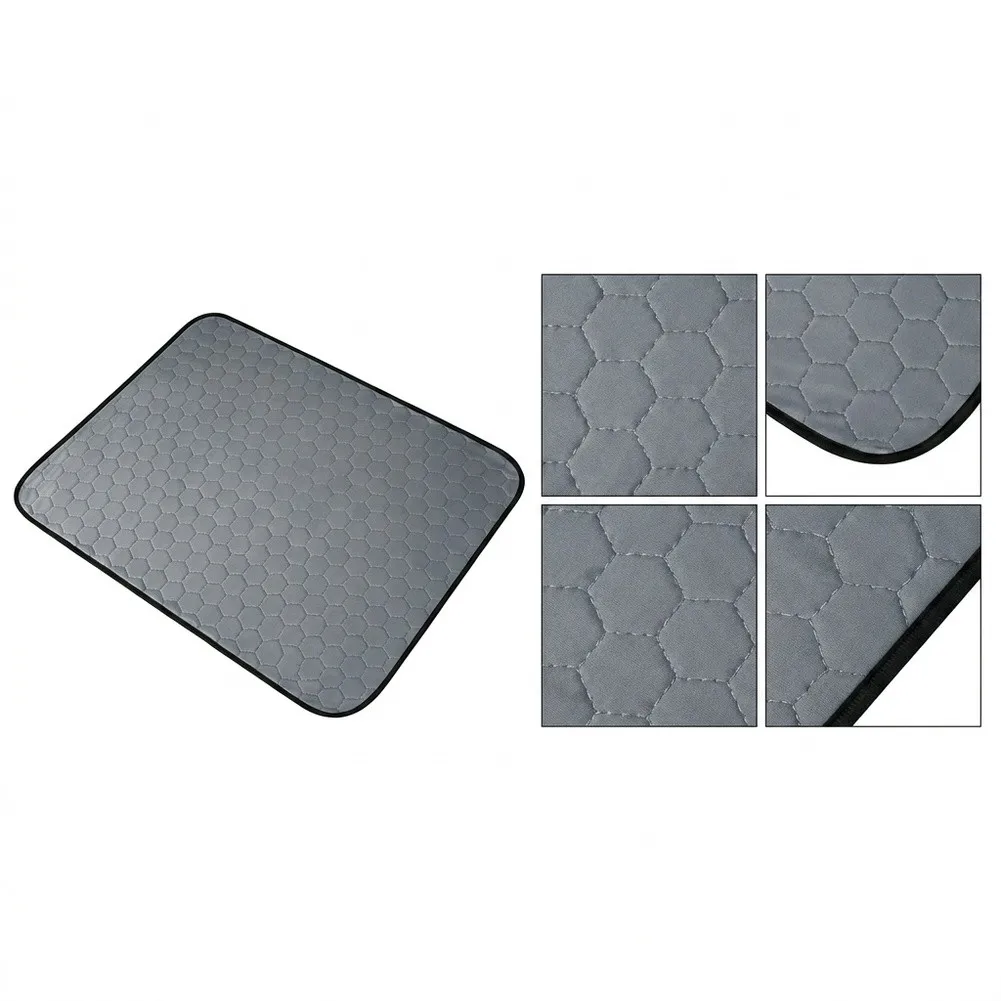 Absorbent Non-Slip Bathroom Carpet with Rubber Backing for Safety and Quick-Dry Performance on or Vinyl Floors