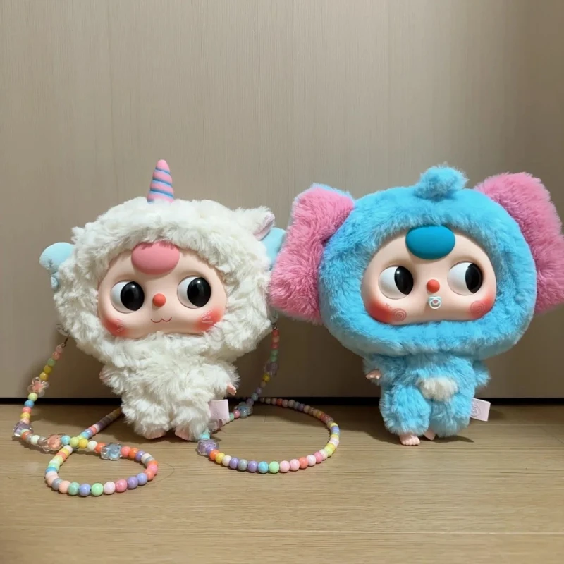 

Baby Three Big Head Baby Zipper Bag Series Blind Box Surprise Bag Vinyl Doll Mystery Box Cute Anime Doll Collectible Statue Toys