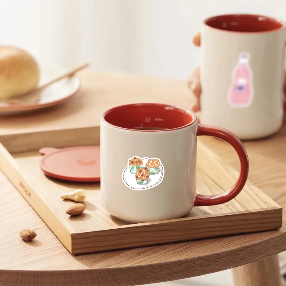 51 قطعة من ملصقات الحياة المرسومة يدويًا، مجموعة شارات يومية ساحرة لمجلة الكمبيوتر المحمول وزجاجة المياه وسجل القصاصات ديكور الكتابة على الجدران