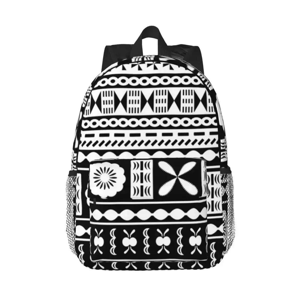 Fijian Tribal Art Aka Masi Kesakesa mochilas para niños y niñas, mochilas escolares de moda para estudiantes, bolsa de hombro para computadora portátil