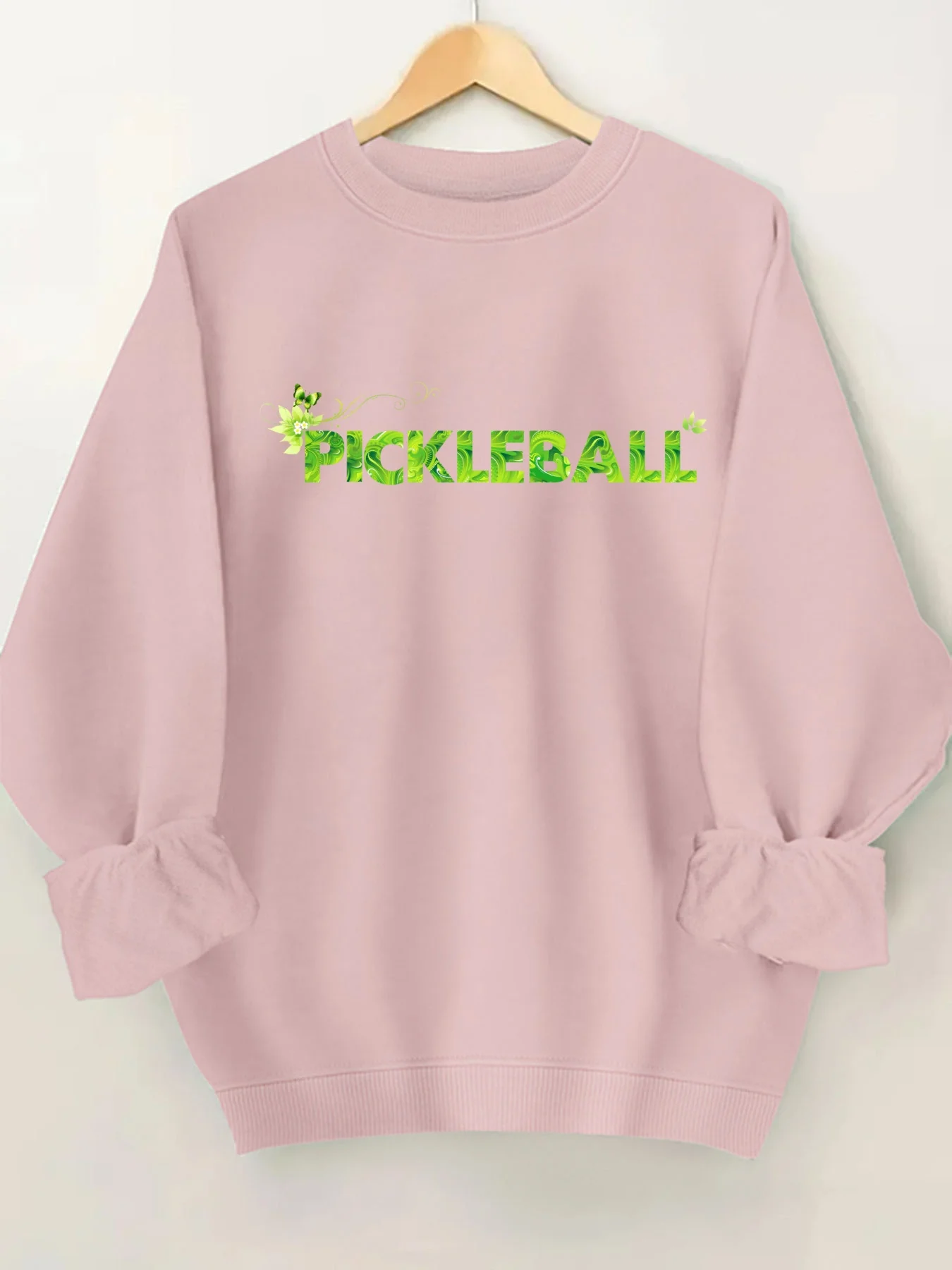 

Модный свитшот с принтом в виде букв и круглым вырезом для женщин, стильная повседневная уличная одежда