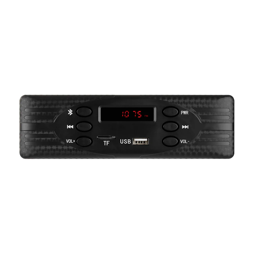 

Автомагнитола 1 DIN с FM, USB, TF, MP3-плеером, Bluetooth, 24В, LED-дисплеем для трициклов, тракторов, грузовиков