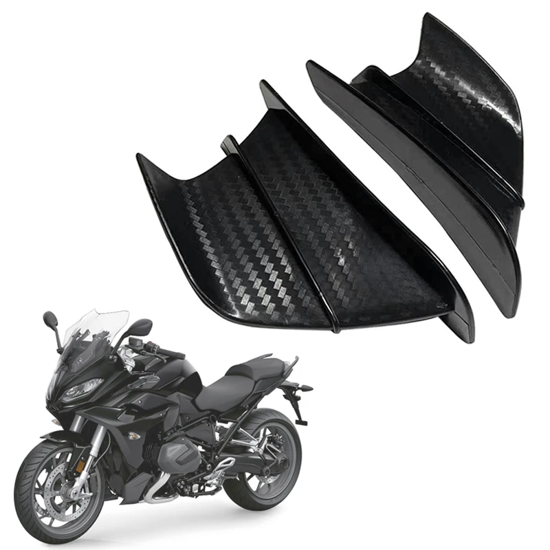 New R 1250RS R1200 RS Motorcycle Winglet Side Spoiler Wind Flow Fixing Wing Fairing Fit For BMW R1250RS R1200RS K1300S R1100S