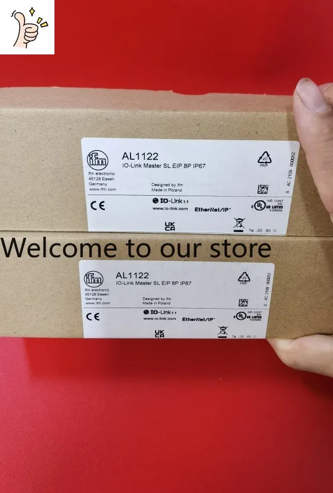 2026 Original IFM AL1122 IO-Link Master Station With EtherNet/IP Interface Is In Stock.