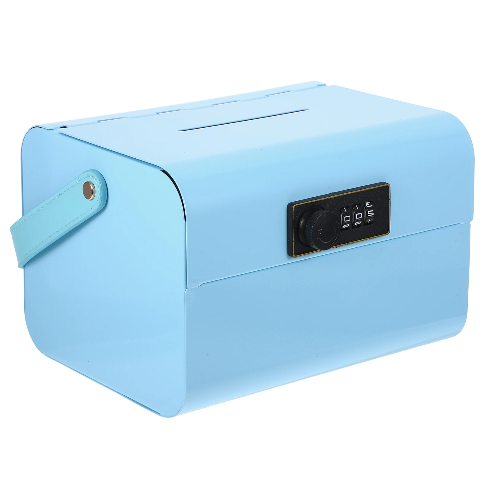 

Metal Savings Box With Password Lock s Piggy Bank Coin Storage Cabinet Iron Lockable Organizer s Saving Jar Retro