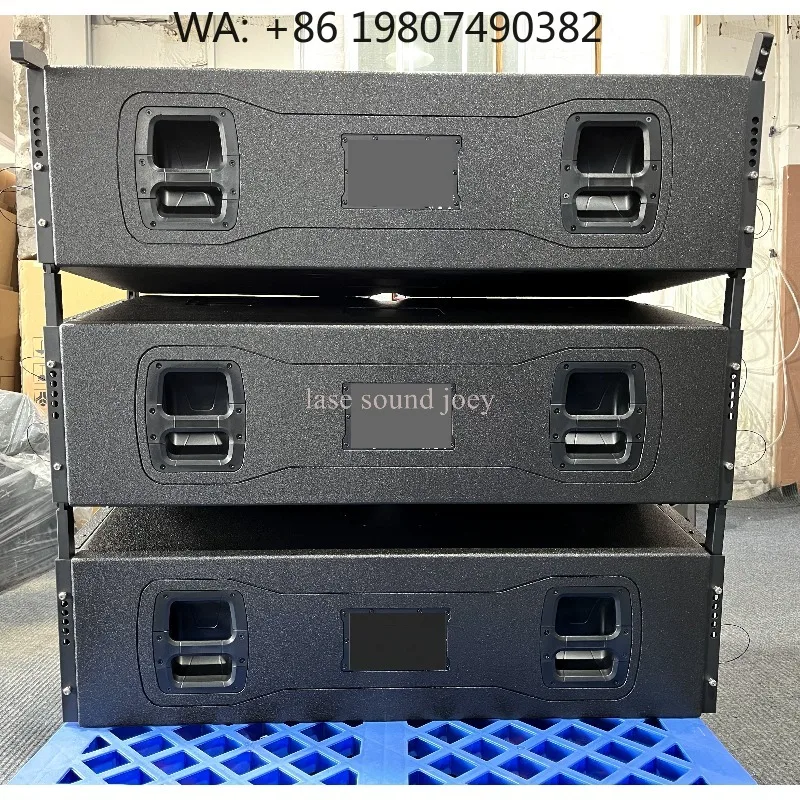 Dual 15 Inch 3-Way Line Array Speaker Passive & Active Professional Audio for Stage Performance