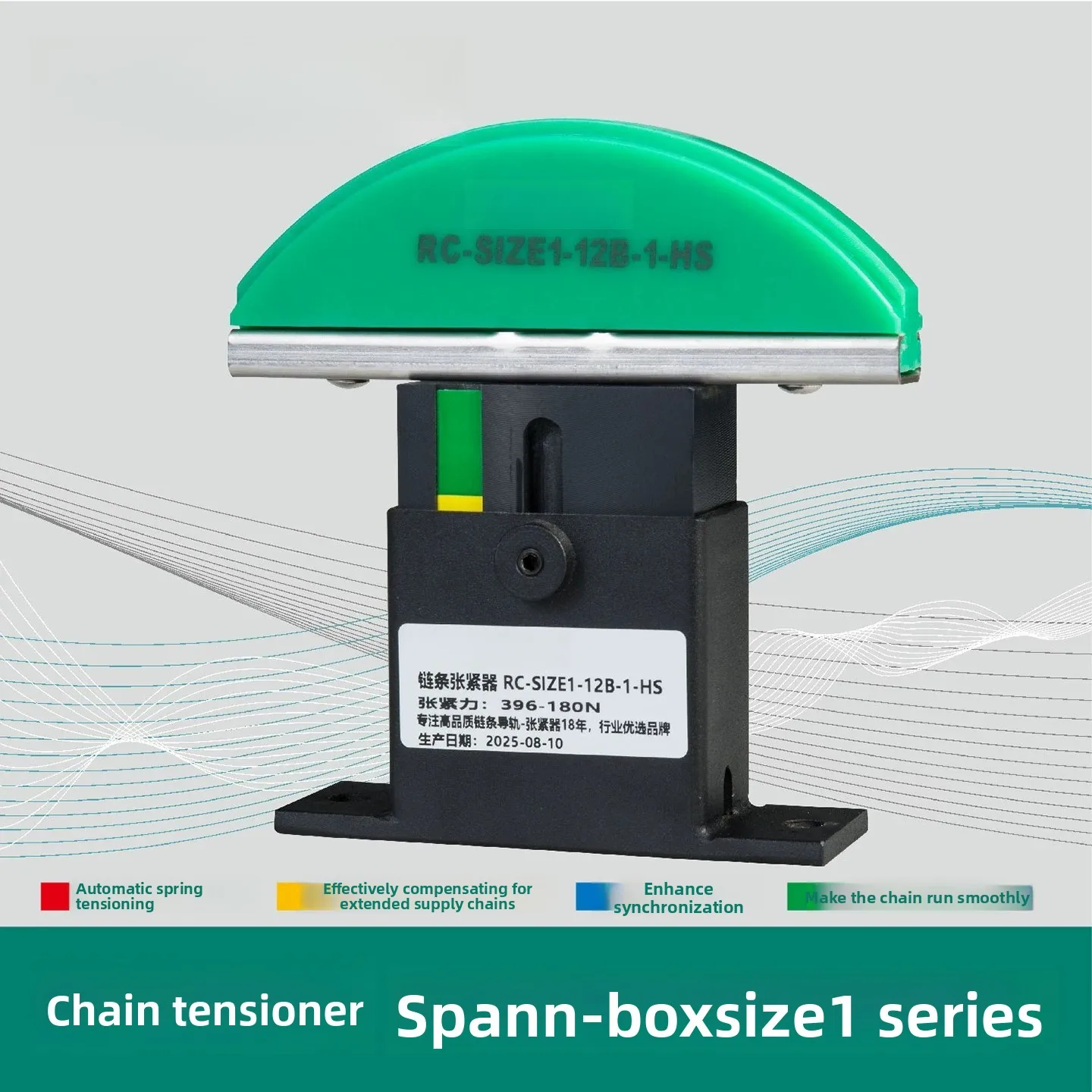 

Spann-Boy Chain Tensioner – Sizes 1 to 12A-1, Automatic Chain Adjuster for Roller Chains