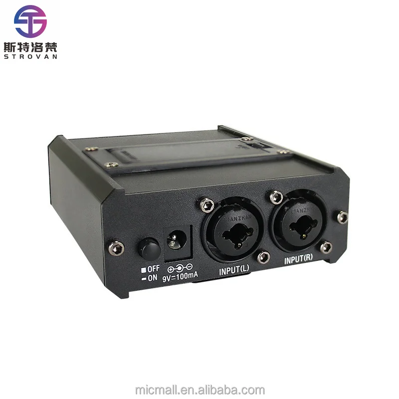 

Professional Headphone Amplifier Stage Specific Ear Return Band Performance Distributor XLR Balanced Input
