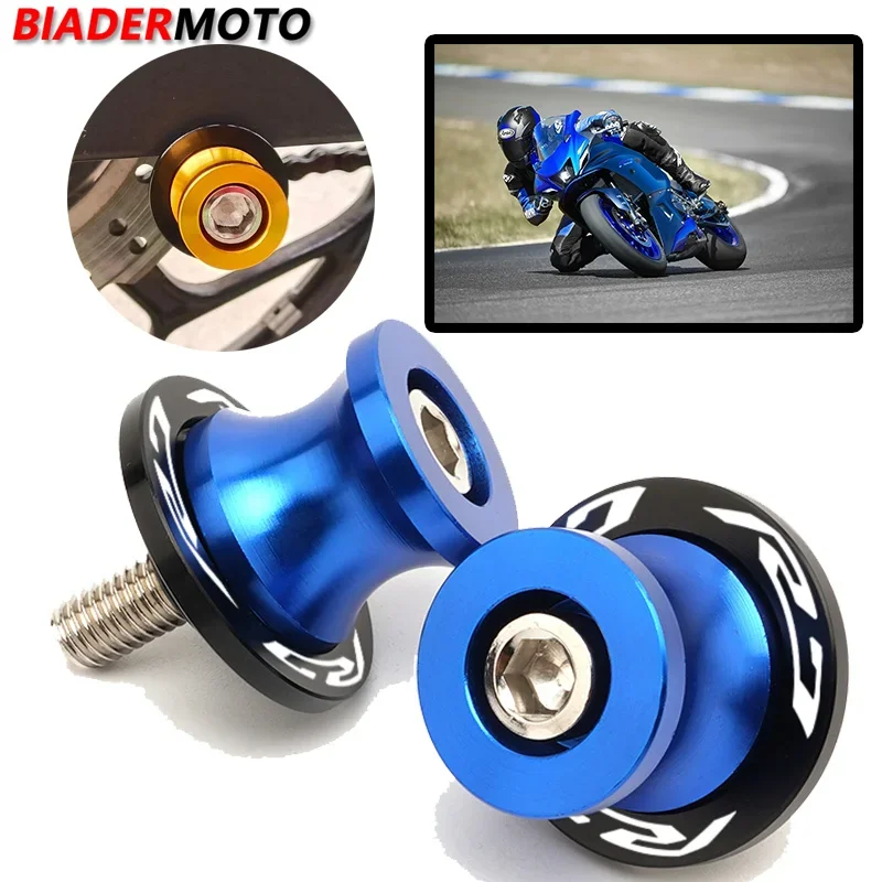 

Motorcycle CNC Aluminum Stand Swingarm Spools Slider Stand Screw Swingarm Accessories For YAMAHA YZF-R7 YZF R7 YZFR7 All Year