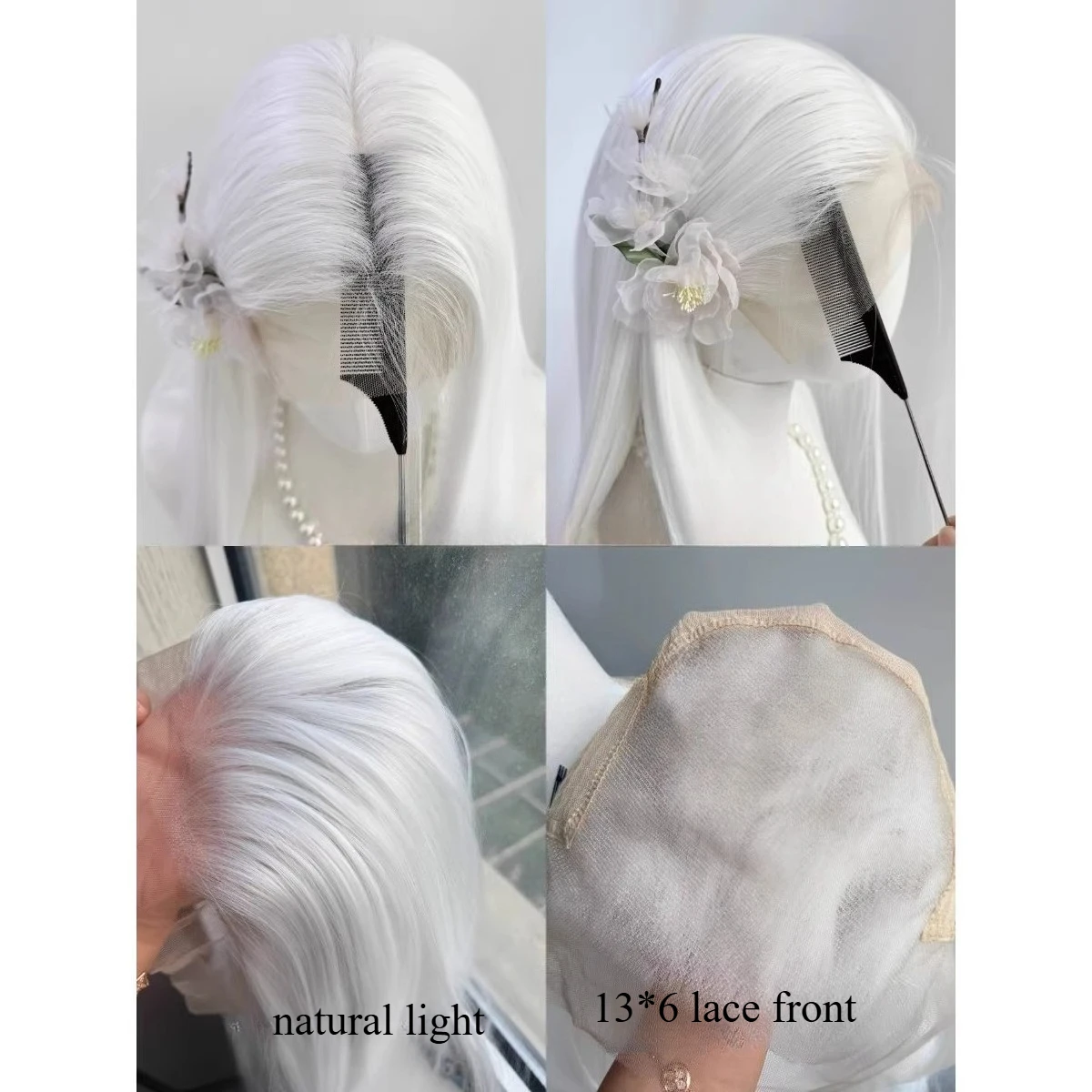 Thumbnail 3 - #56 Middle Part Lace Wigs Deals & Discounts