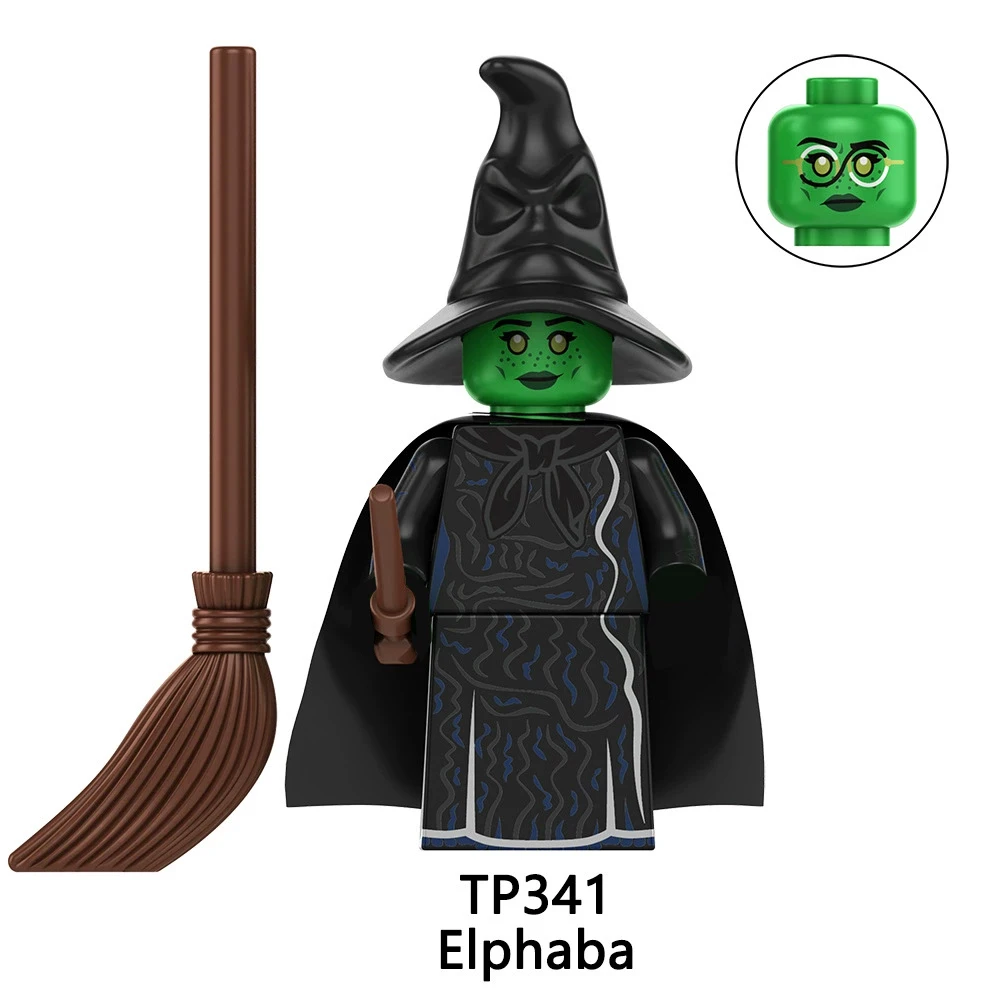 Neue Klassische Fantasy-Film Zauberer Elphaba Glinda Modelle Magische Mini-Figuren Kinderspielzeug Bausteine Geschenk für Jungen Mädchen DIY Juguetes – Detail 5