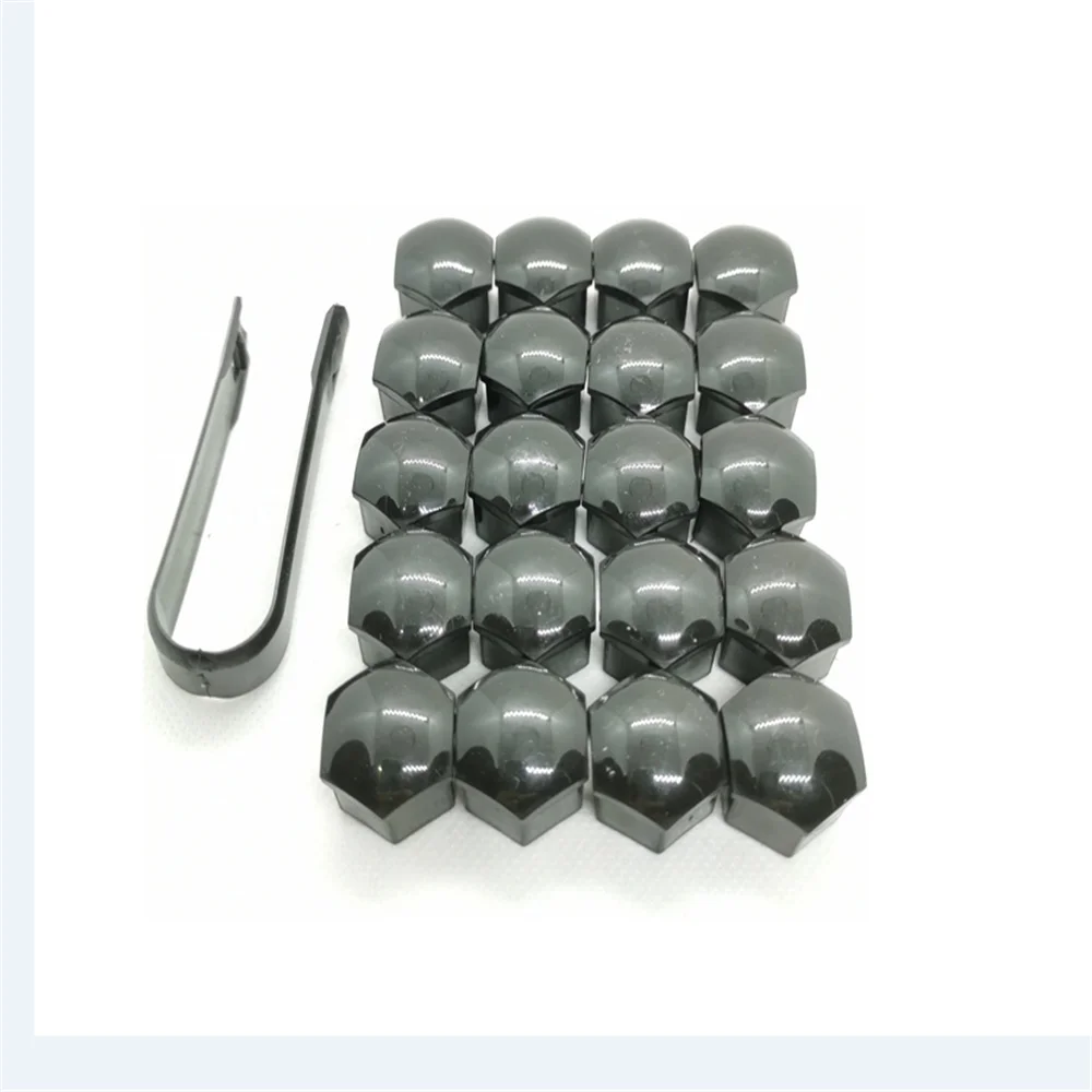 17mm Nakrętki na nakrętki kół samochodowych Akcesoria do Audi A4 A6 A3 A5 Q3 Q5 Q7 BMW E46 E39 E90 E36 E60 E34 E30 F30 F10