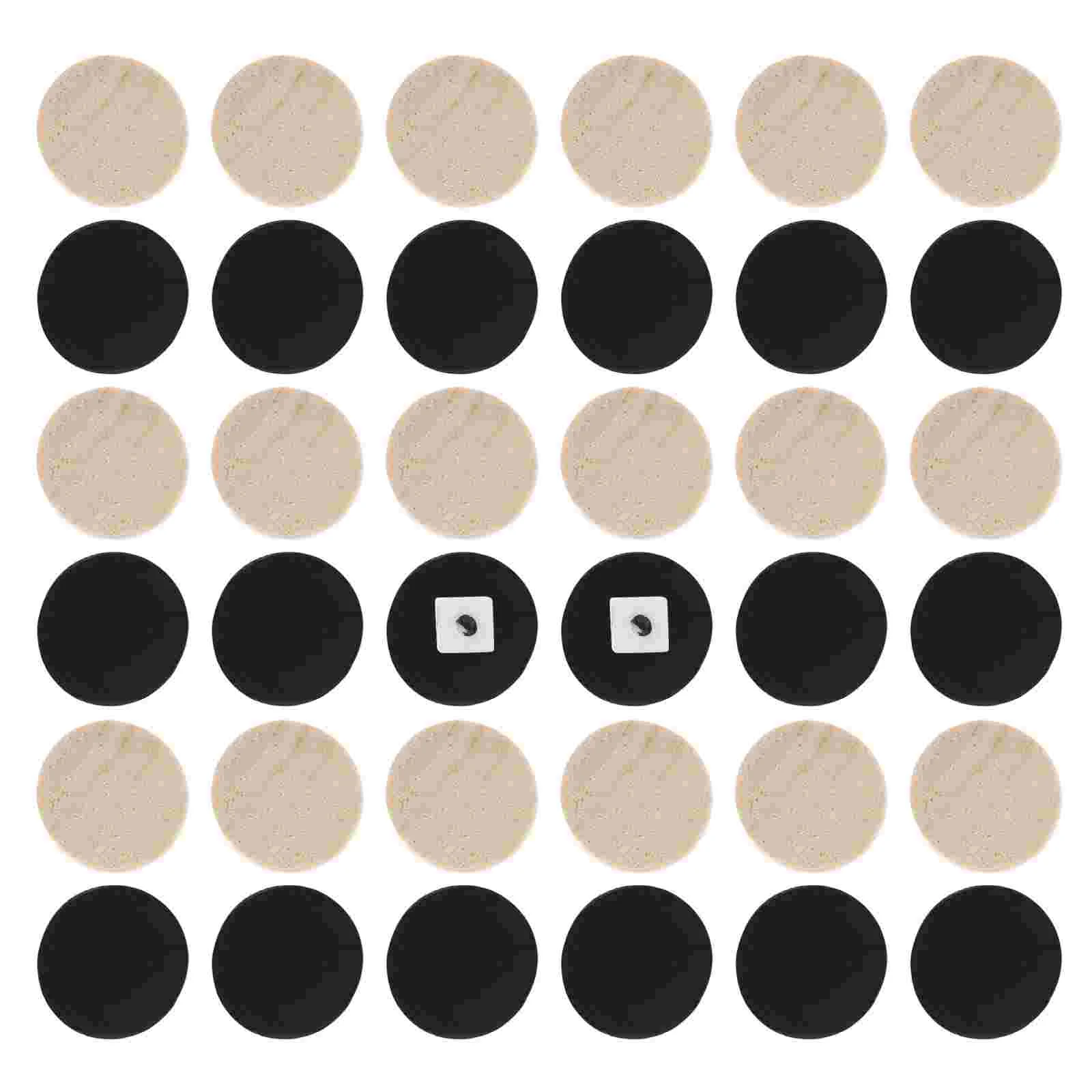 30 Pcs Mini Chess Backgammon Board Checkers For Game Set Chessboard Accessories Travel