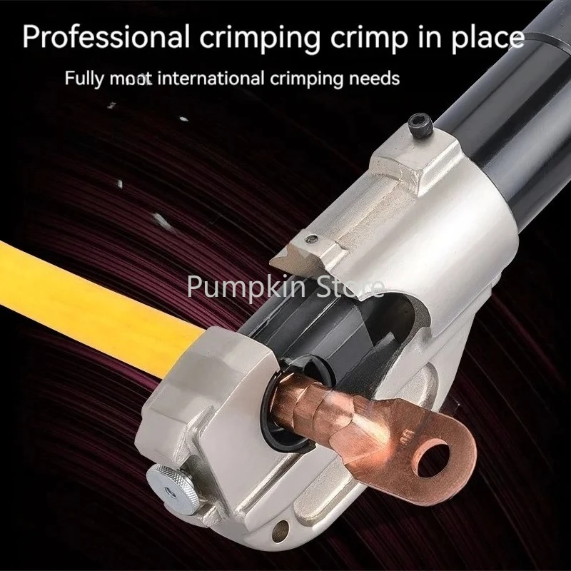 LZ-300/LZ-240 كماشة هيدروليكية كهربائية كابل الطاقة الكهربائية أداة العقص Cu/Al محطة العقص كماشة المدى #3