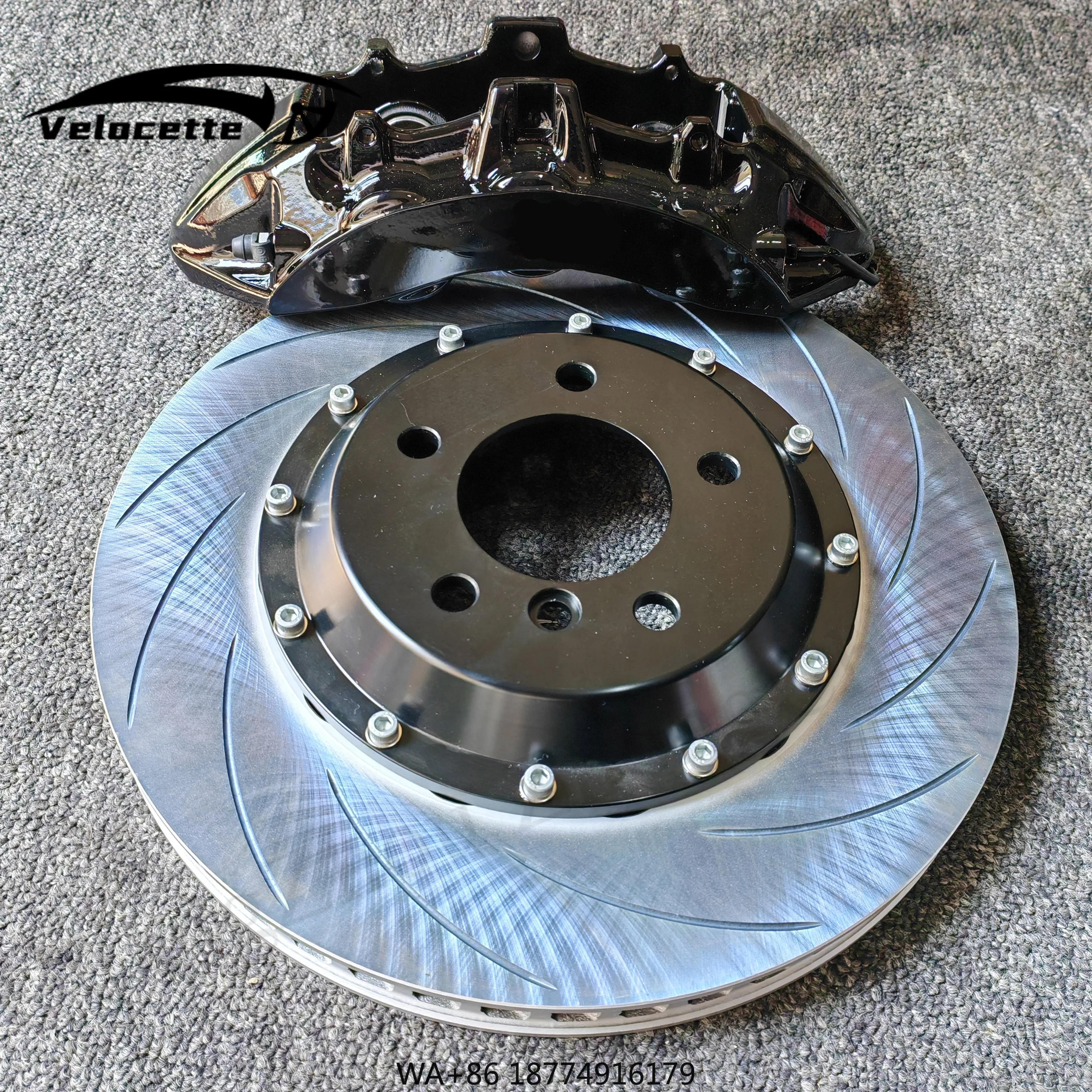 

Car Modification Brake Kit V6 6 Piston Calipers Front 355mm Brake Disc for 6 350Z Outback Dodge Viper