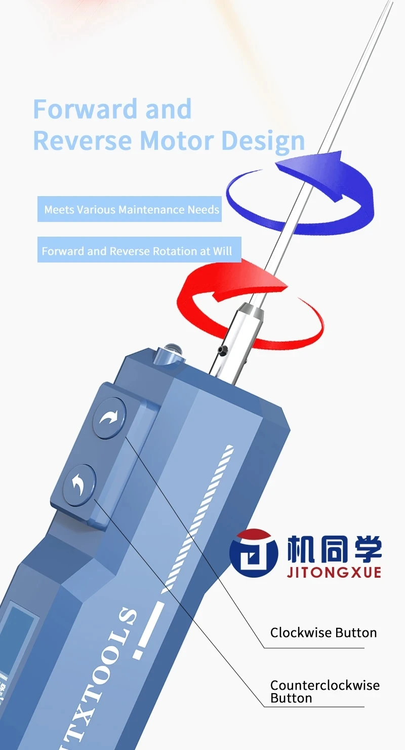 JTX G-2 Glue Remover for OCA, Curved & Hard Factory Glue. 6-Speed, Dual Rotation, USB-C Rechargeable | Phone Repair Tools