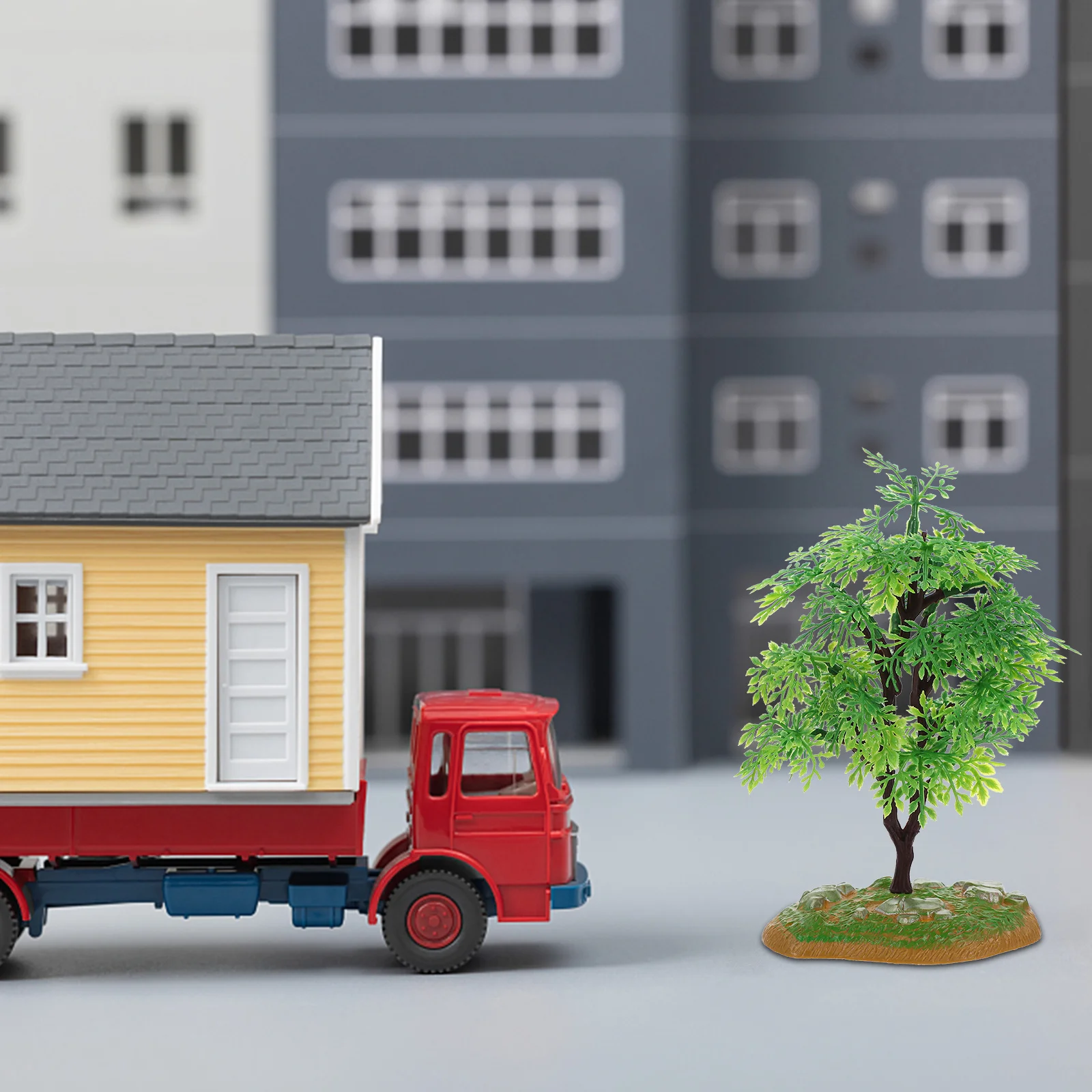 

5Pcs Simulated Cedar Adornment Micro Landscape Decoration Miniature Garden Desktop Flowerpot Bonsai Craft Home Office Decor