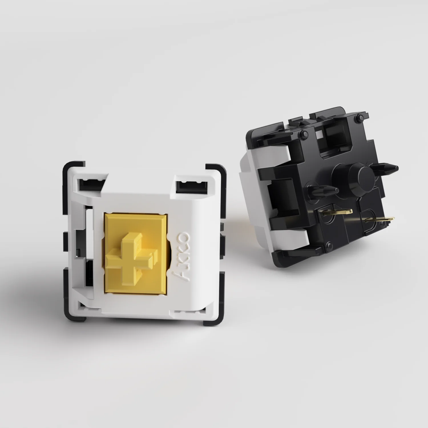 Akko Penguin Switch 5 Pin 50gf dotykowy cichy przełącznik do klawiatury mechanicznej MX odpowiedni do oficjalnego pisania (45 szt.) — zdjęcie 5