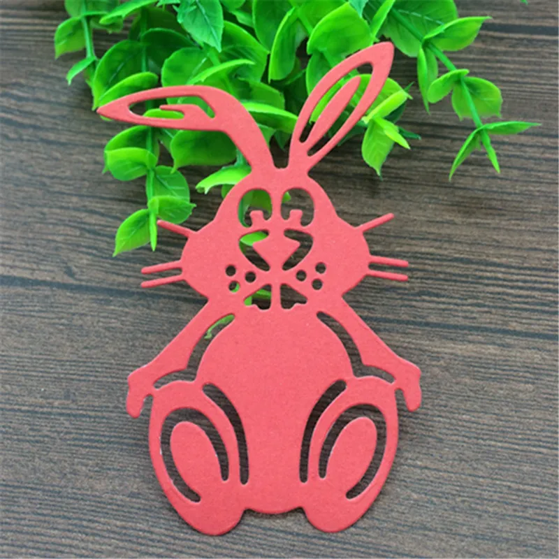 Energetic Rabbit Metal Cutting Dies For Scrapbooking Stencils DIY Album Cards Decoration Embossing Folder Die Cuts Mold