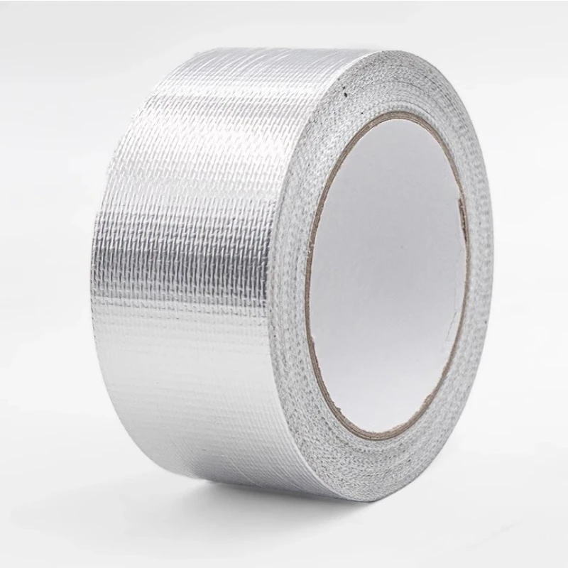 เทปอลูมิเนียมฟอยล์ใยแก้ว, ท่อป้องกันแสงแดดกันน้ําทนต่ออุณหภูมิสูงฉนวนกันความร้อนซ่อมแซมการรั่วไหล