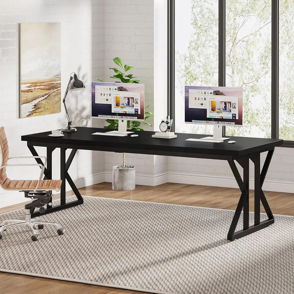 

78.7-Inch Executive Desk, Large Computer Oice Desk Workstation, ern Simple Style Laptop Desk Study Writing Table Businurniture o